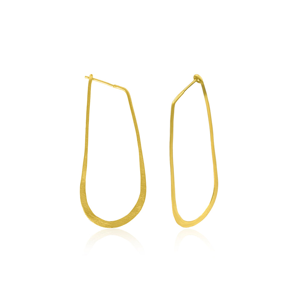 Modern Glory Hoop Earrings