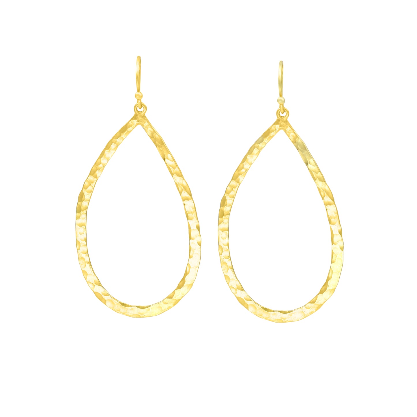 Tear Drop Hook Earrings