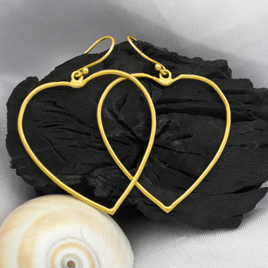 Look Into My Heart Hook Earrings