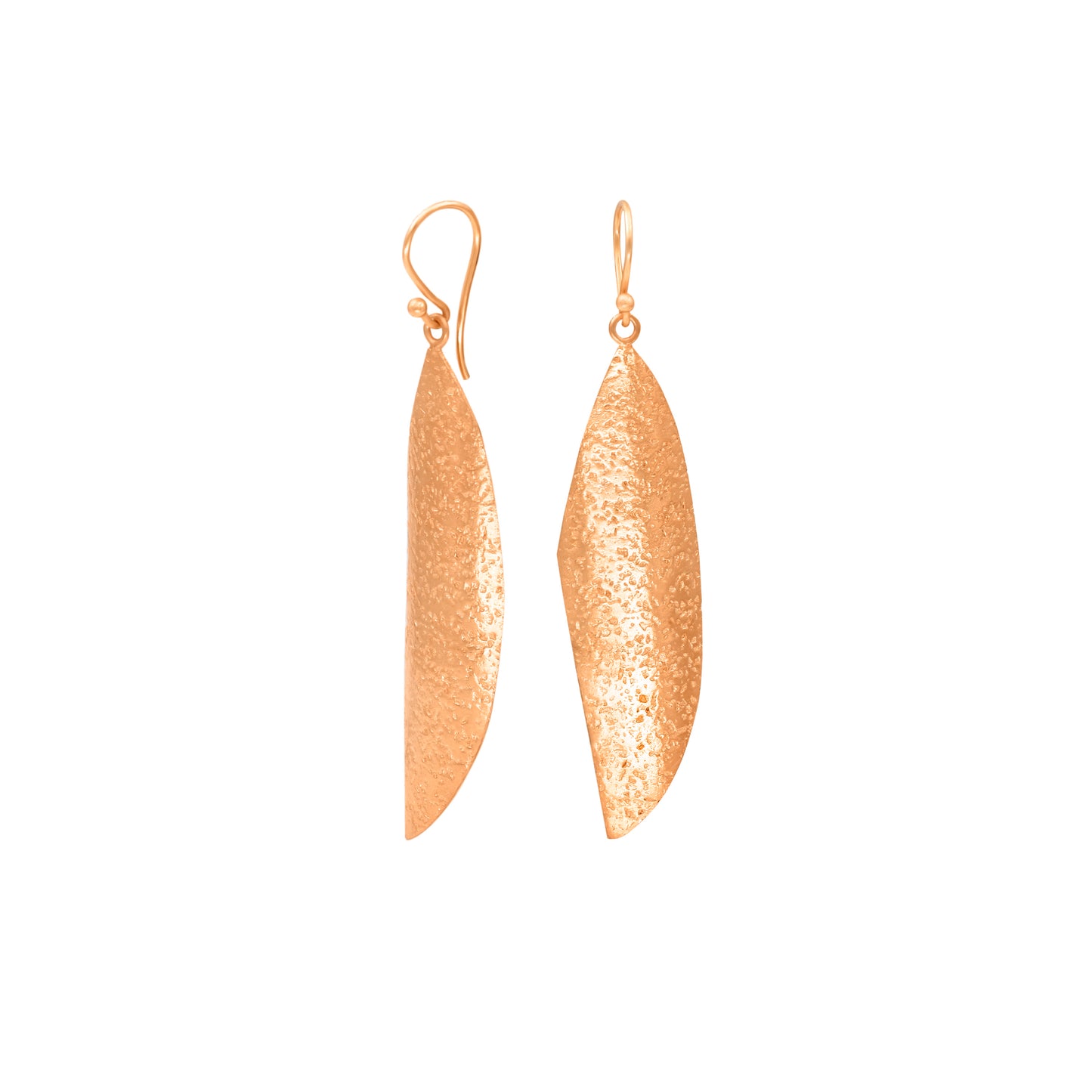 Fallen Leaf Hook Earrings