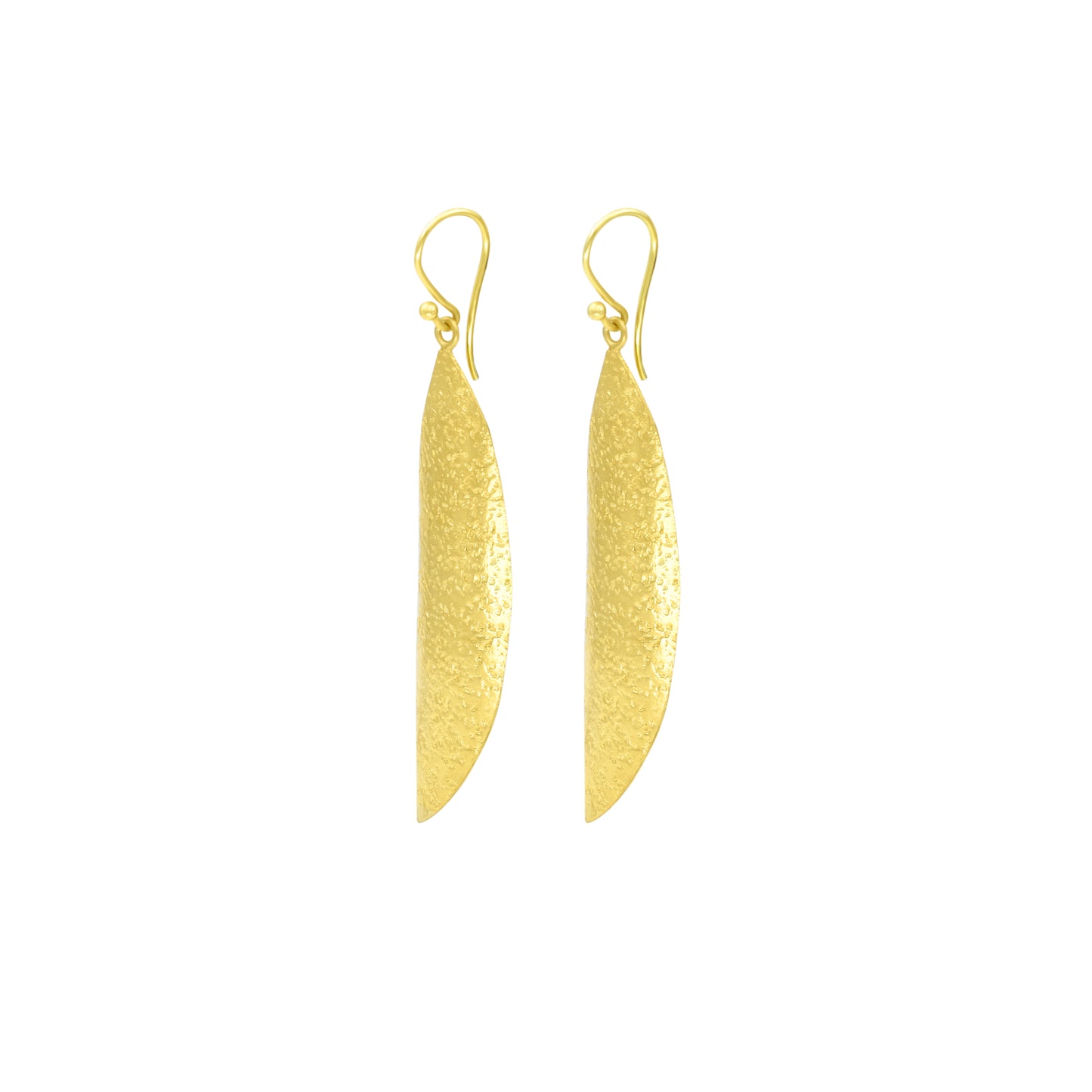 Fallen Leaf Hook Earrings