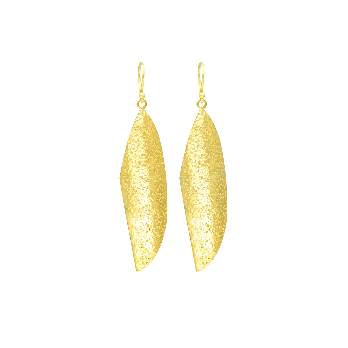 Fallen Leaf Hook Earrings