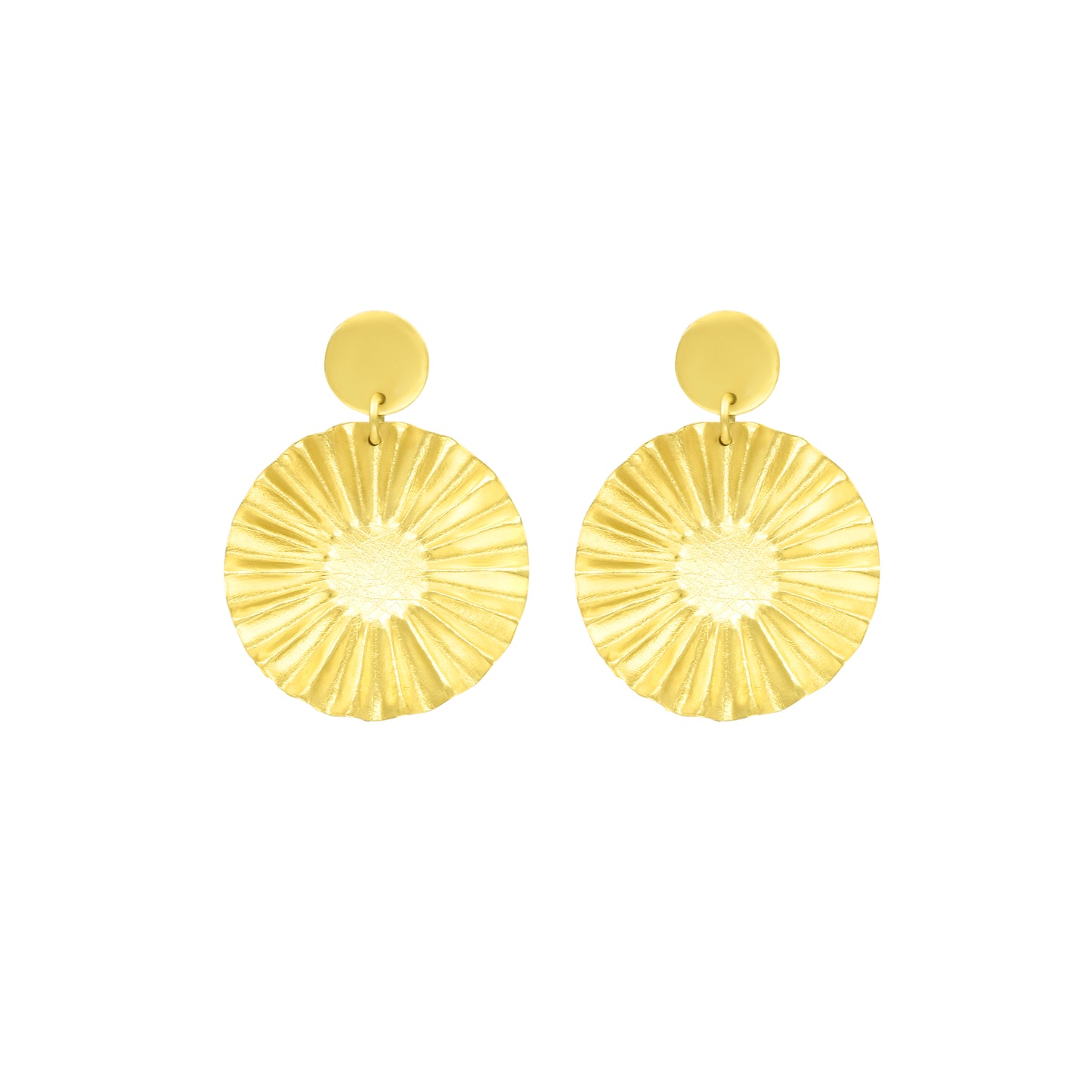 Star Of Gold Stud Earrings