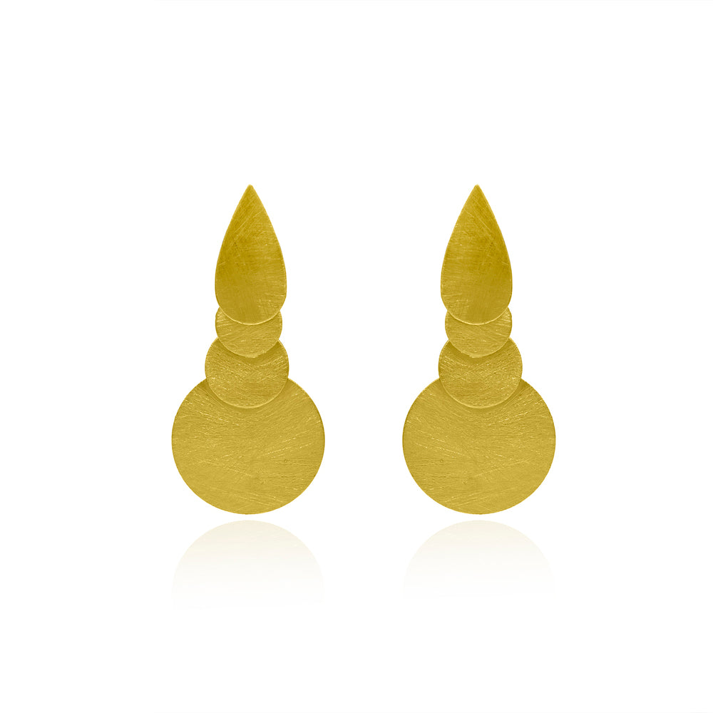 Modern Trails Stud Earrings