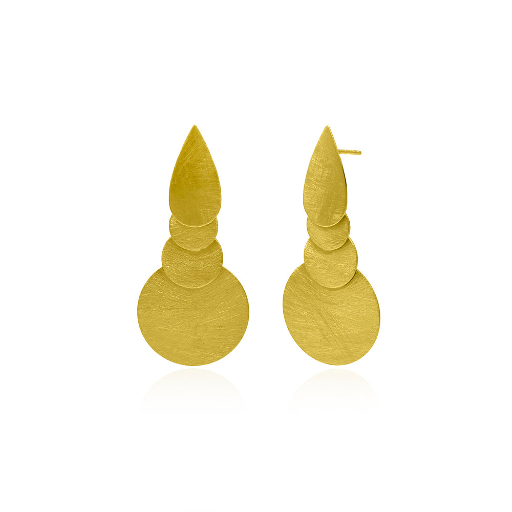 Modern Trails Stud Earrings