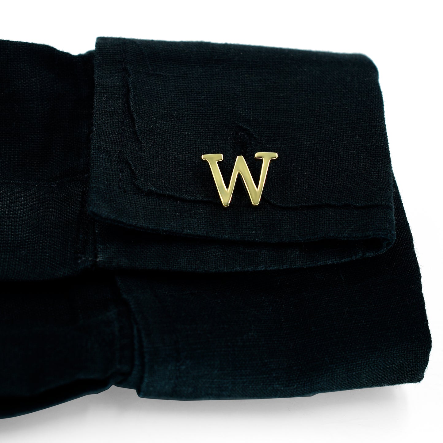 Letter W Initial Cufflinks