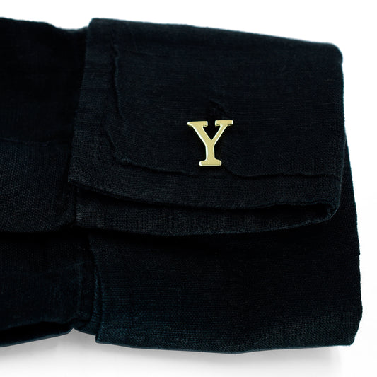 Letter Y Initial Cufflinks