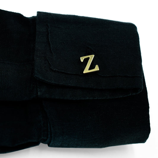 Letter Z Initial Cufflinks