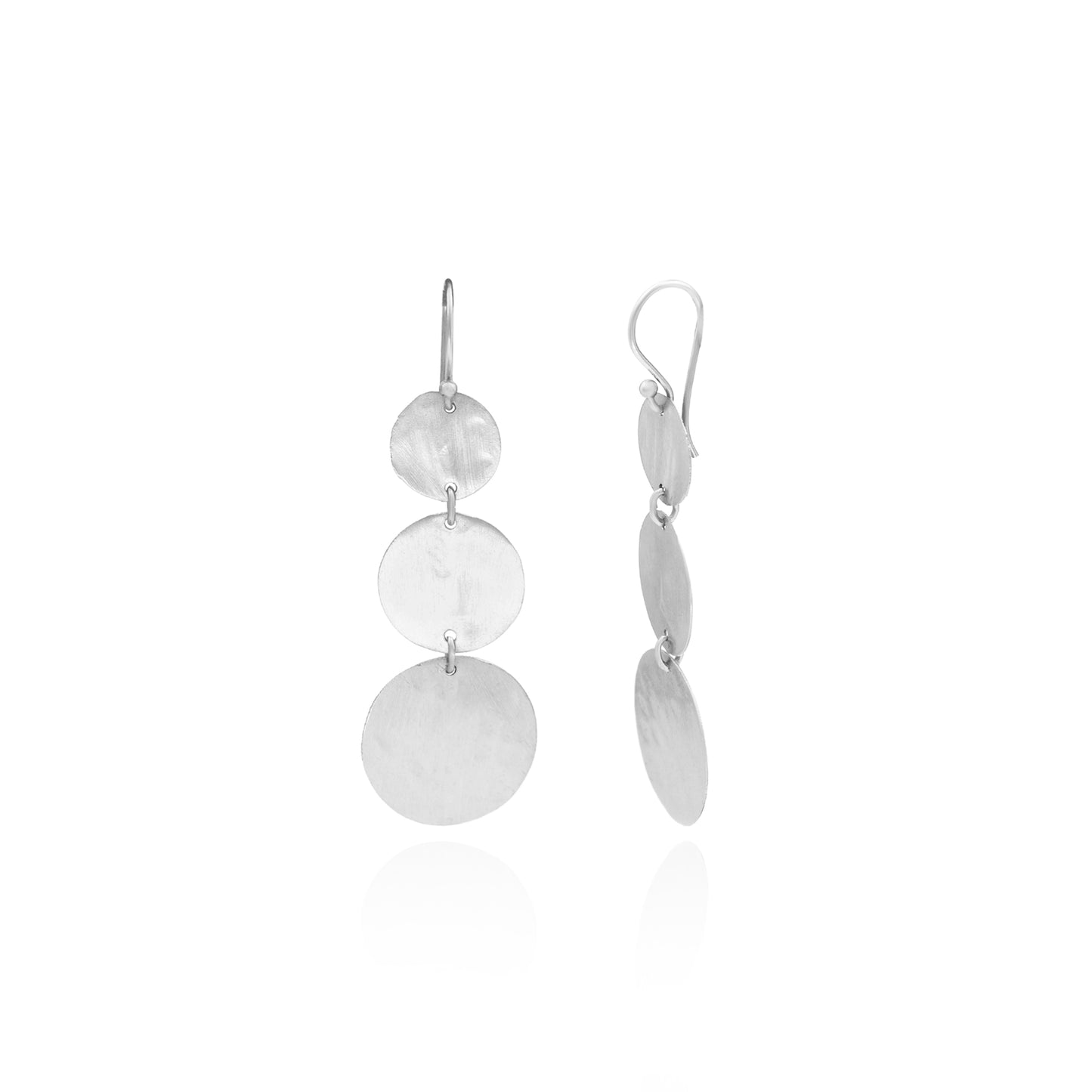 Trail Of Circles Hook Earrings