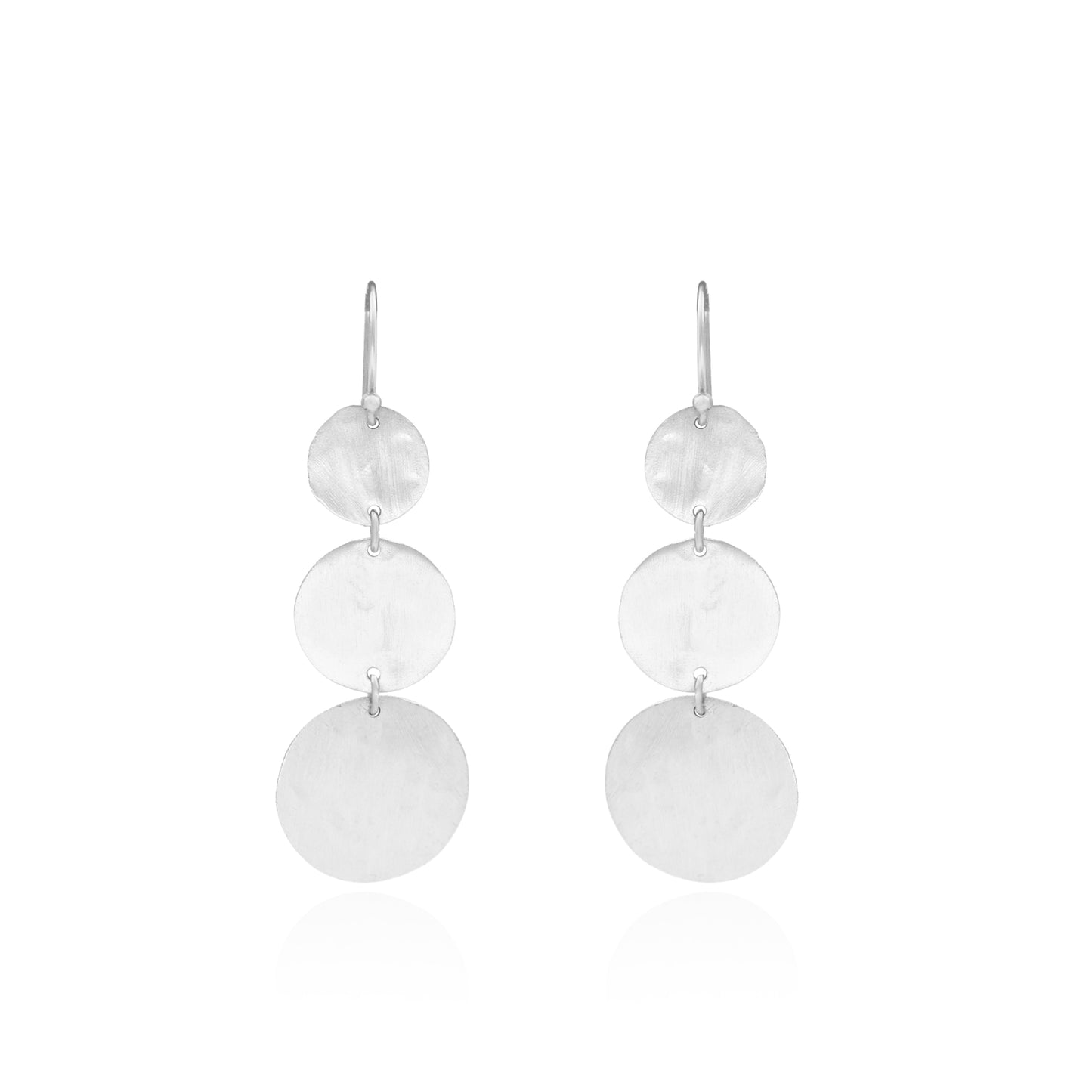 Trail Of Circles Hook Earrings