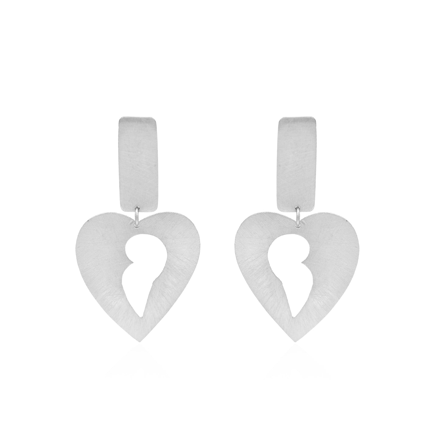 Take Me Away Heart Stud Earrings