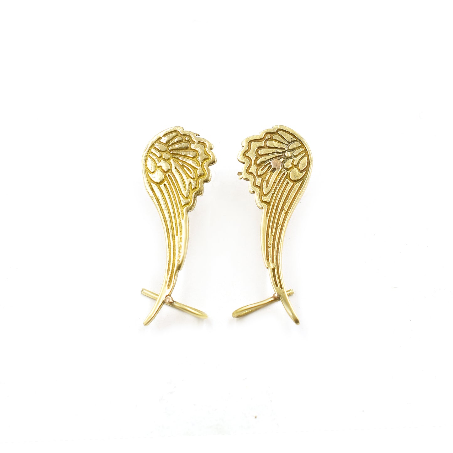 Mermaid Wings Stud Earrings