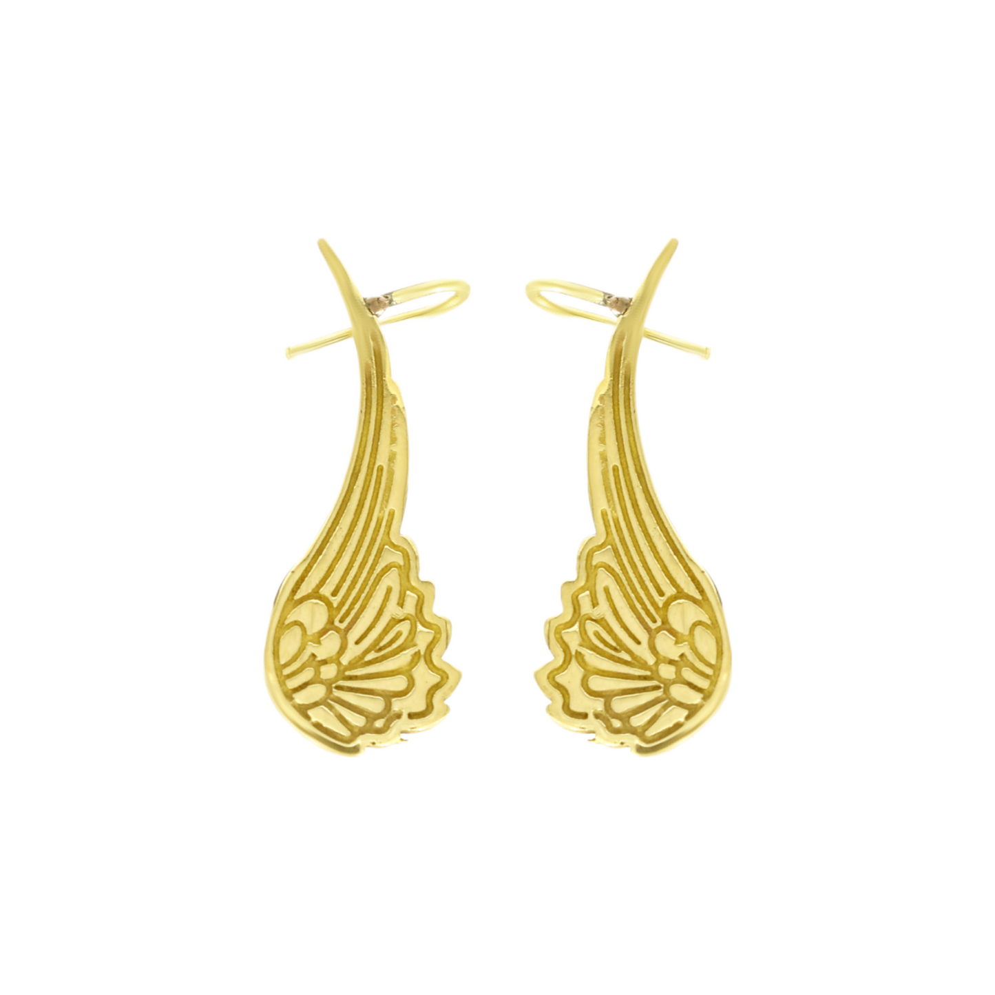 Mermaid Wings Stud Earrings