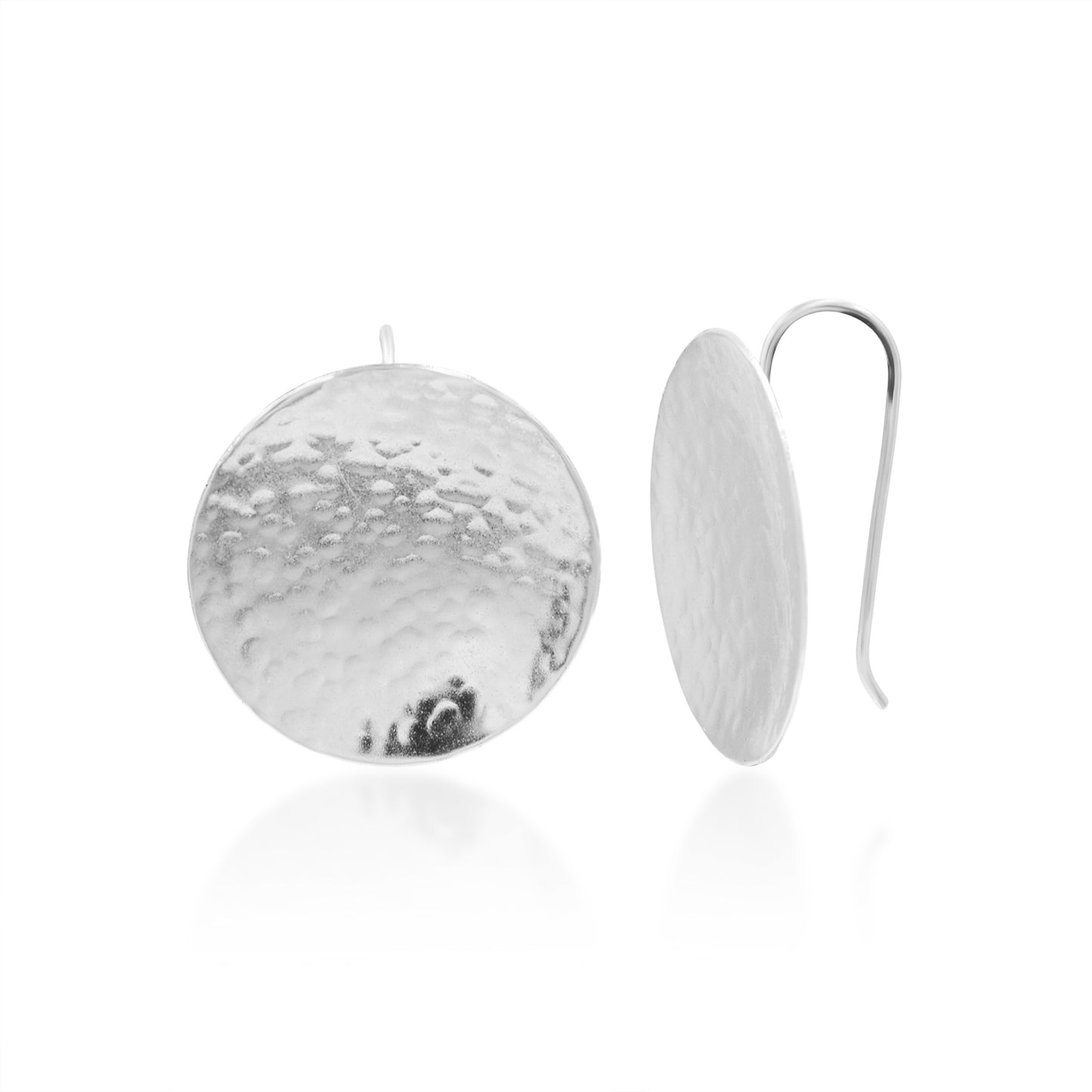 Dainty Circle Hook Earrings