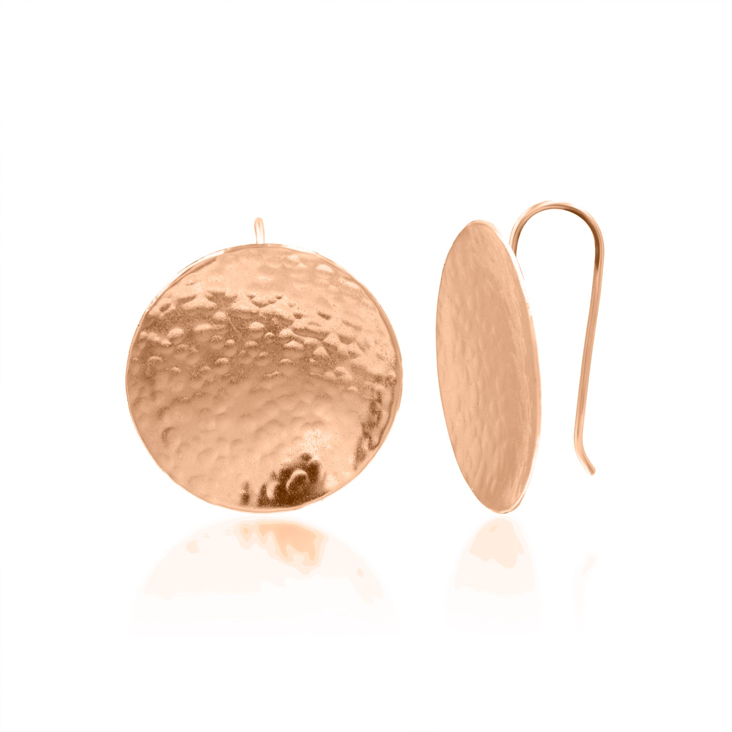 Dainty Circle Hook Earrings