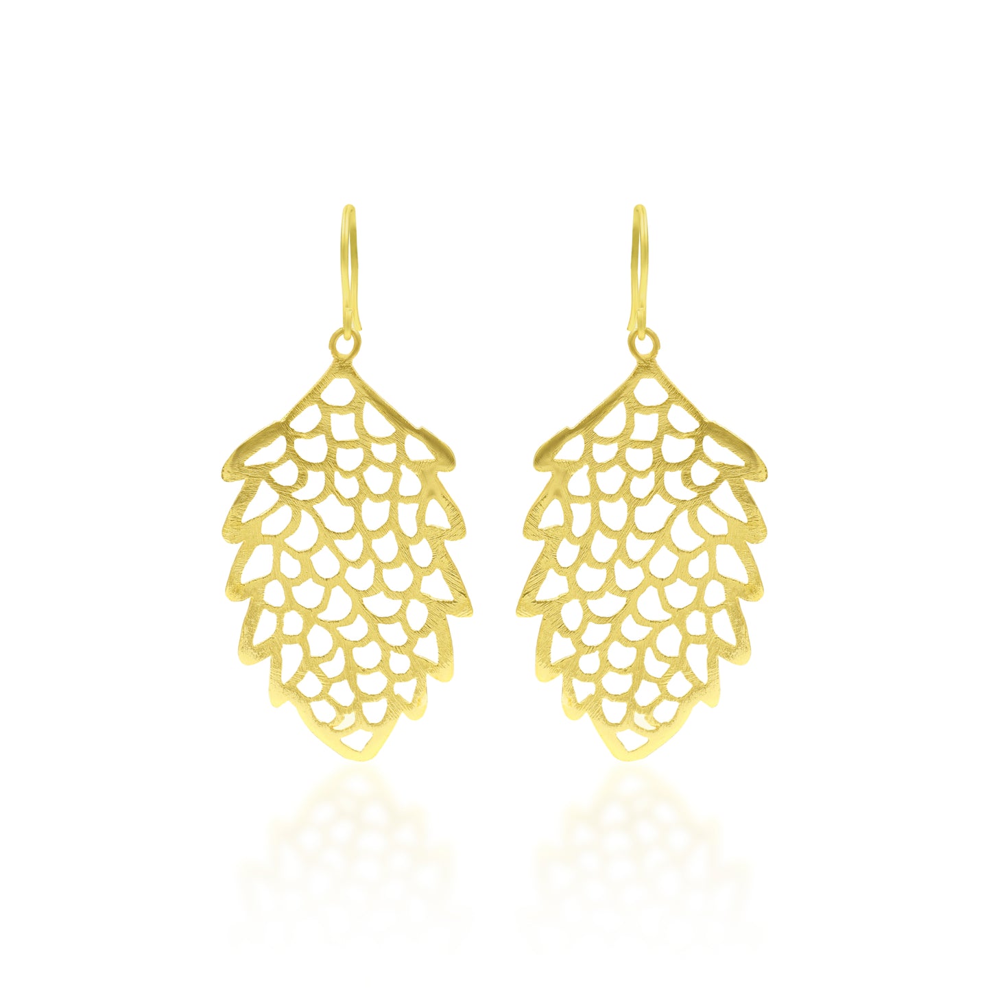 Pores In The Leaf Earrings