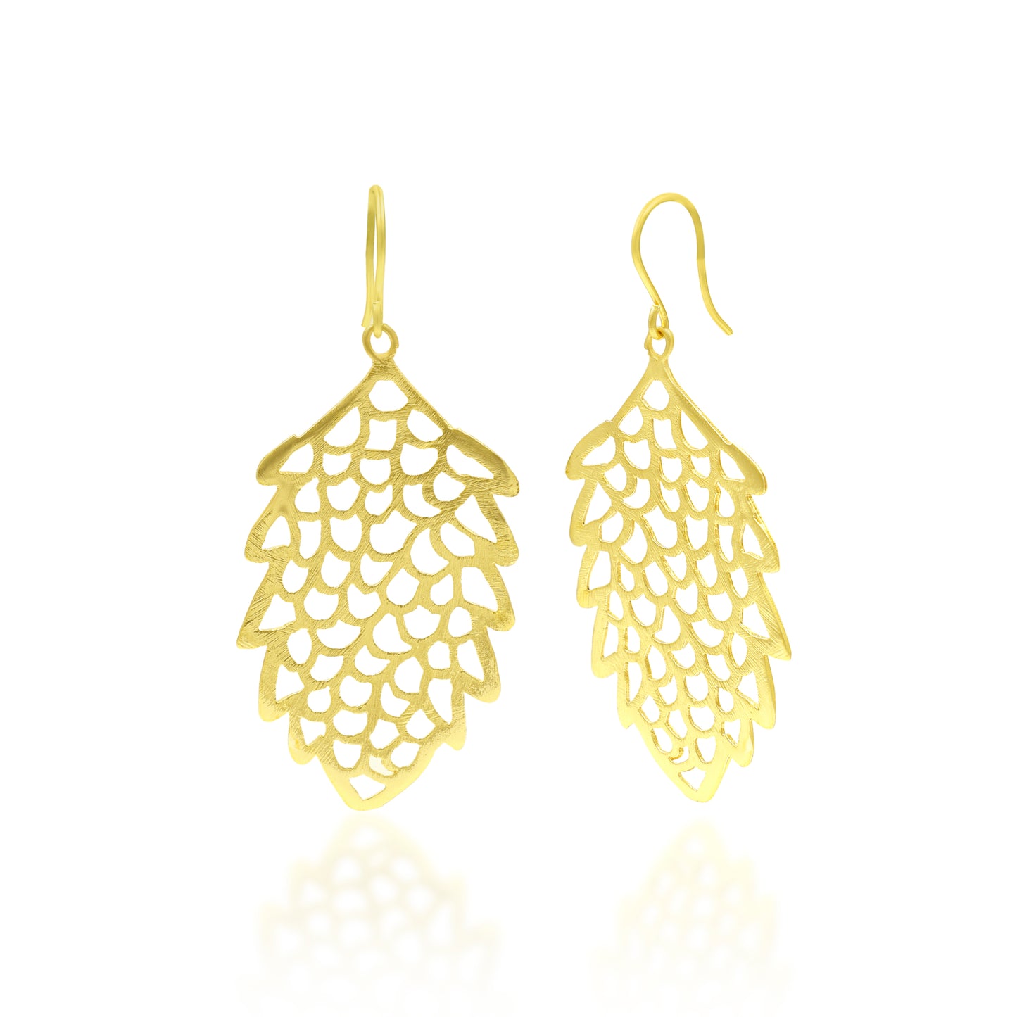 Pores In The Leaf Earrings