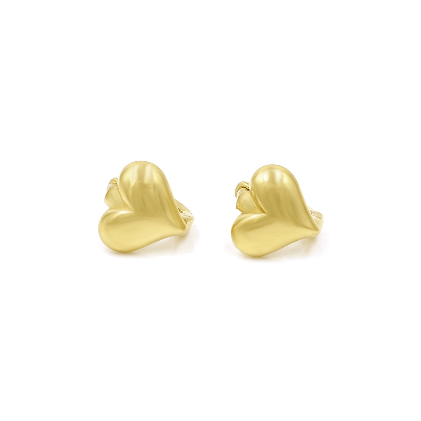 Cute Heart Hoop Earrings