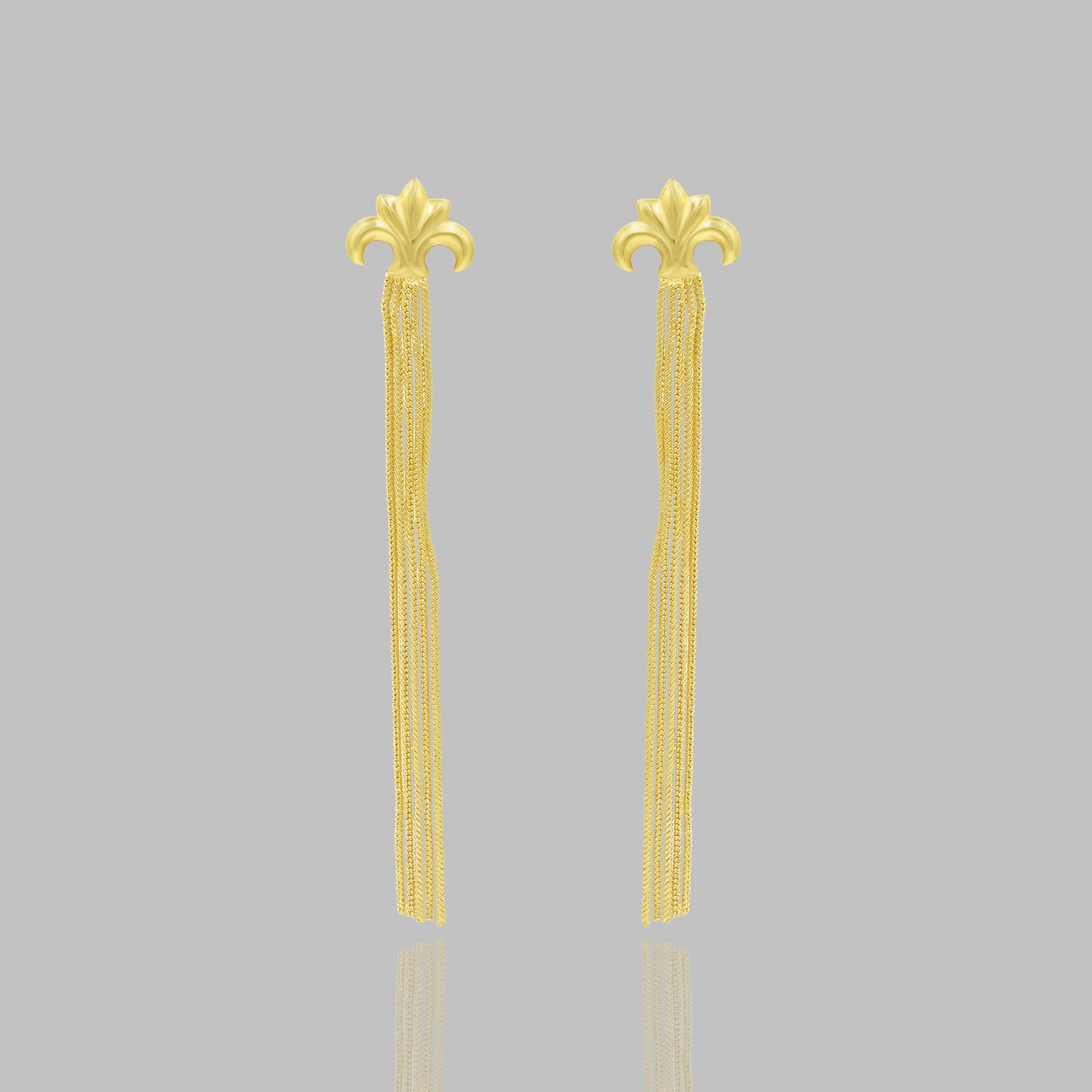 Threads Of Lotus Earrings