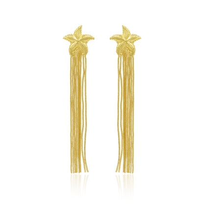 Strings Of Star Earrings