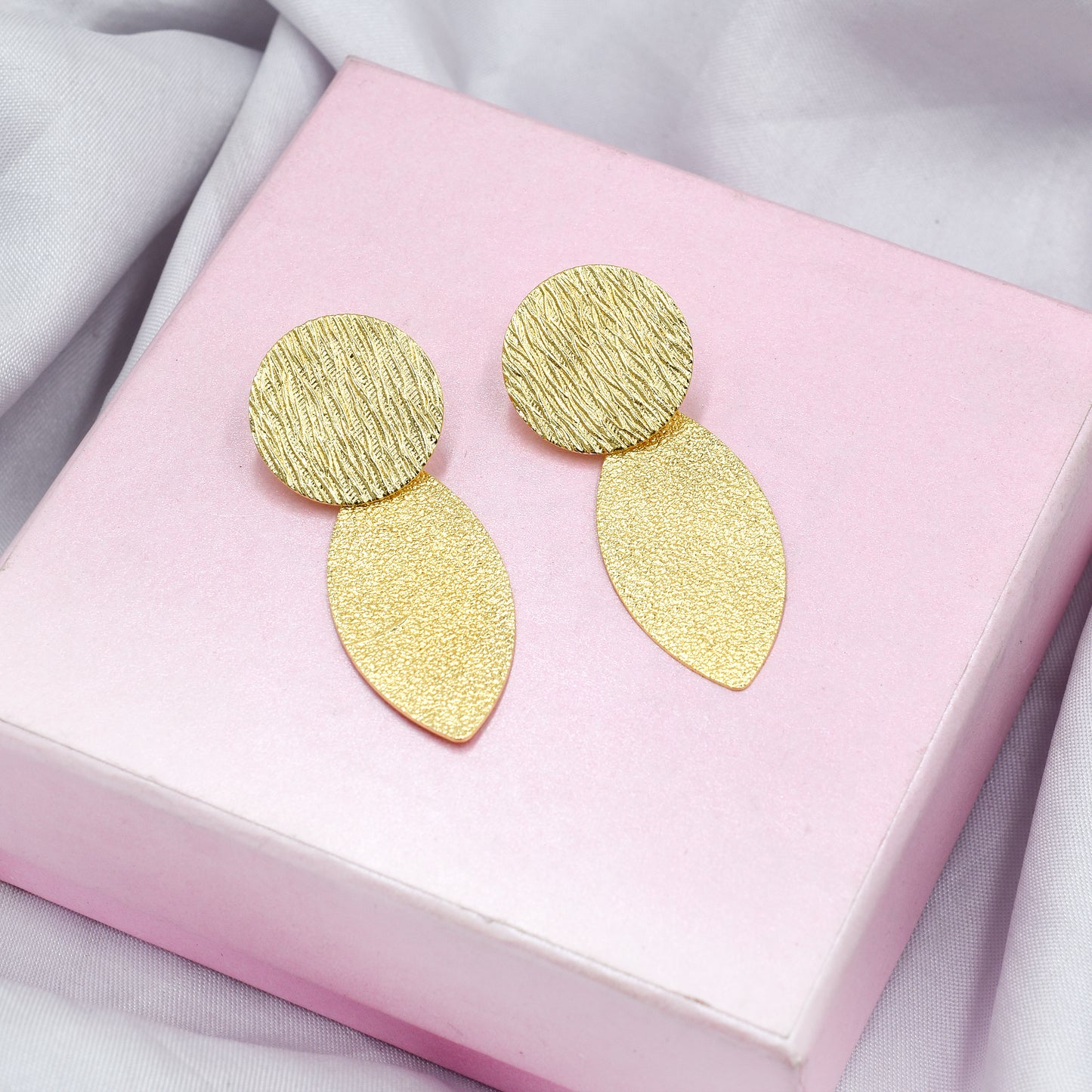 Golden Clone Stud Earrings