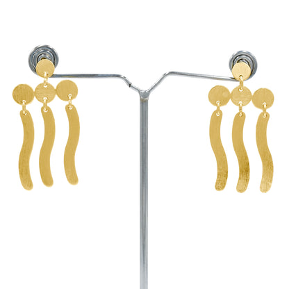 Breeze Blowing Stud Earrings