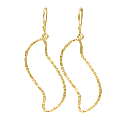 Thread Curves Hook Earrings