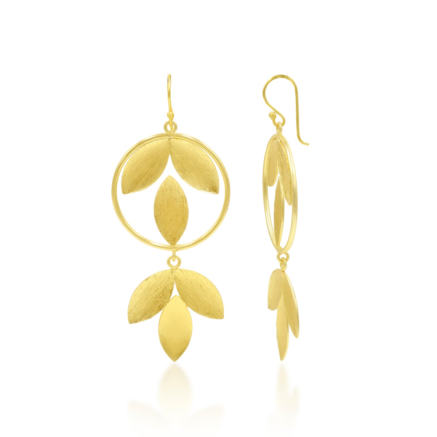 Leafy Affair Hook Earrings