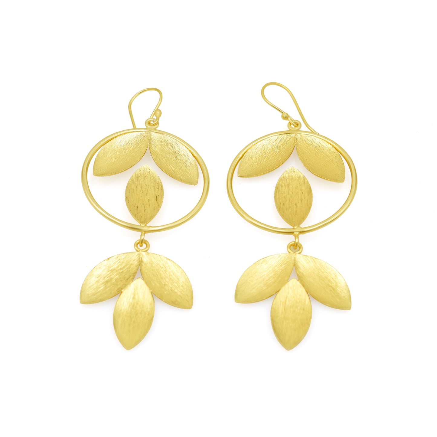 Leafy Affair Hook Earrings