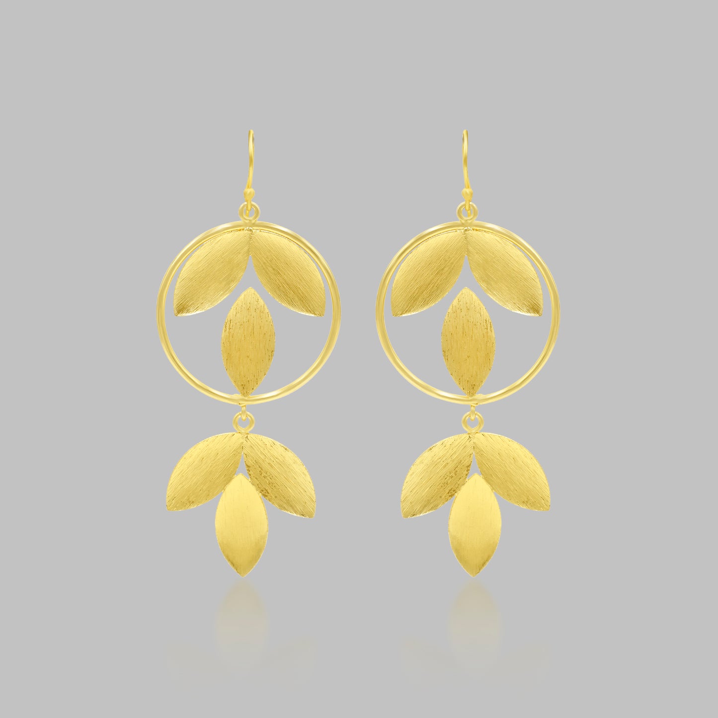 Leafy Affair Hook Earrings