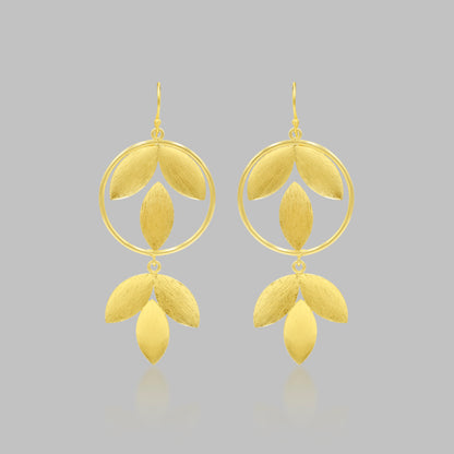 Leafy Affair Hook Earrings
