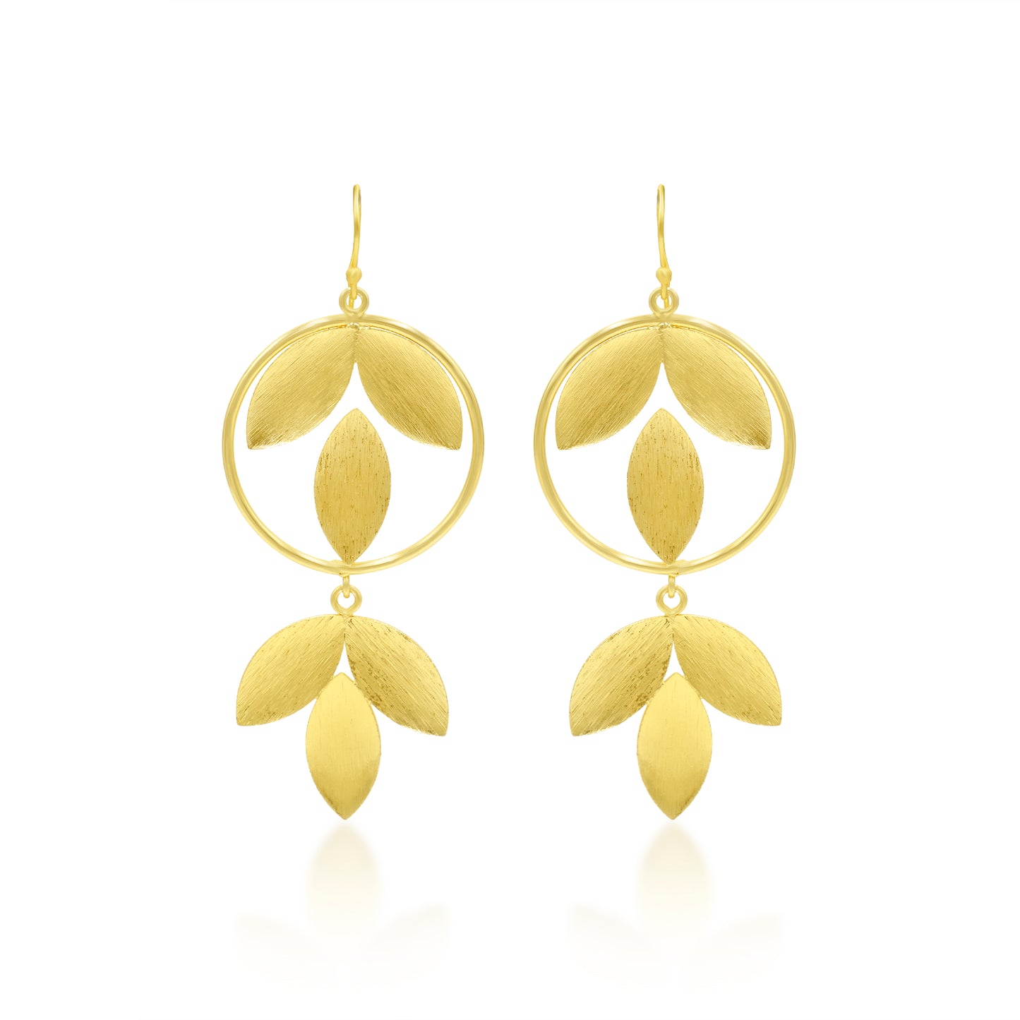 Leafy Affair Hook Earrings