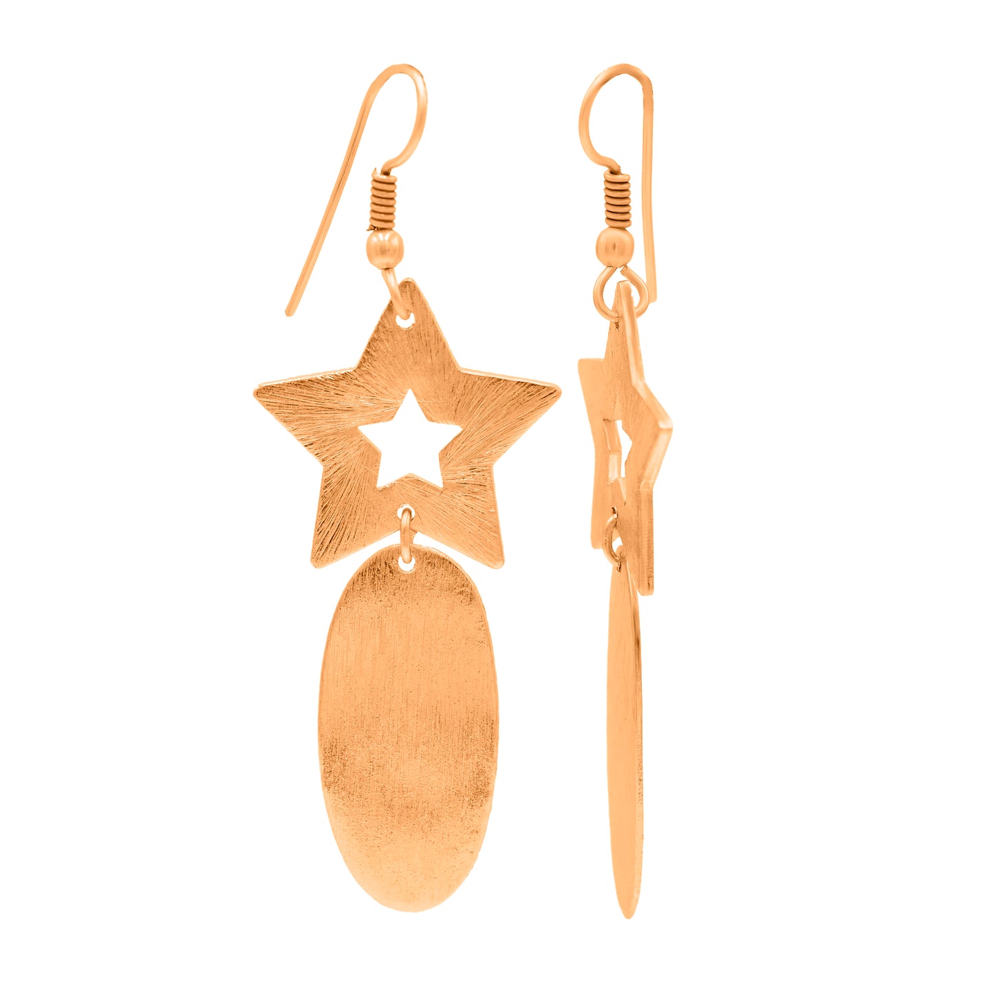 Desiring Star Hook Earrings