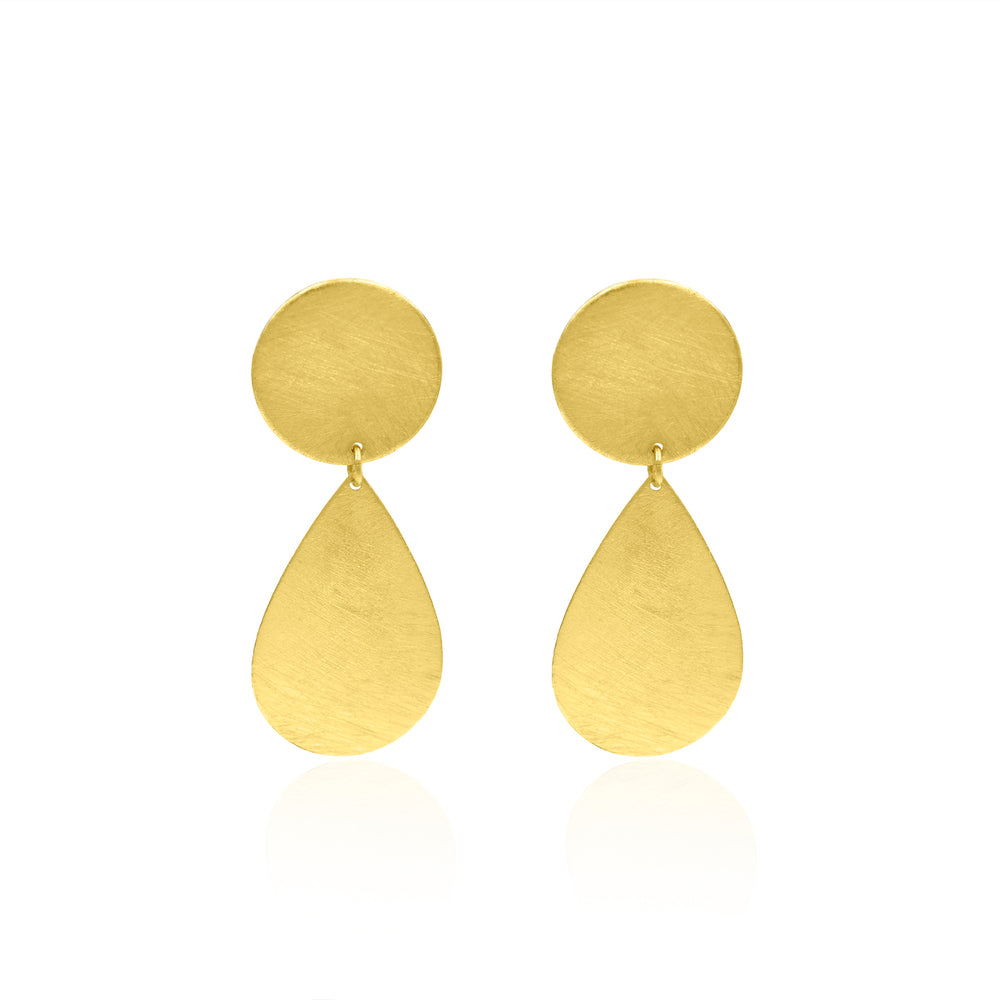 Cascading Drop Stud Earrings