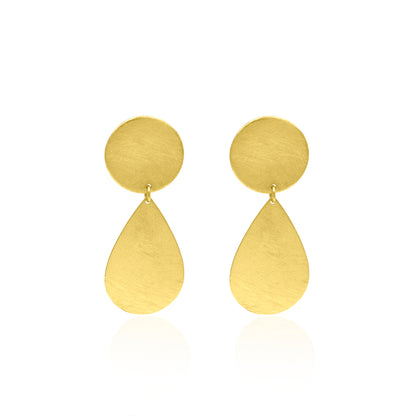 Cascading Drop Stud Earrings