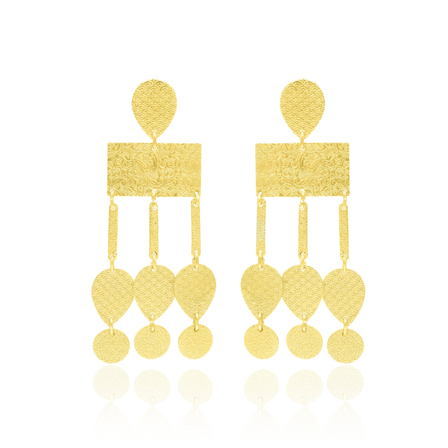 Chunky Jhumkas Stud Earrings