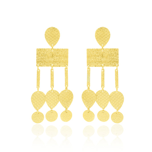 Chunky Jhumkas Stud Earrings