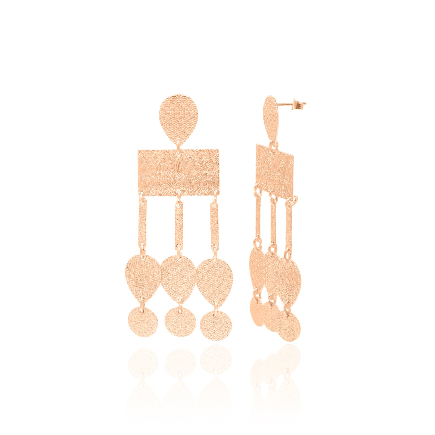 Chunky Jhumkas Stud Earrings