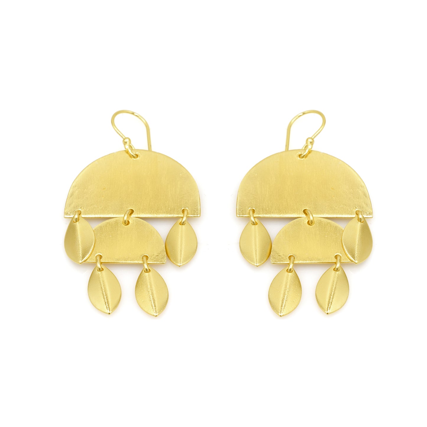 Serene Drops Hook Earrings