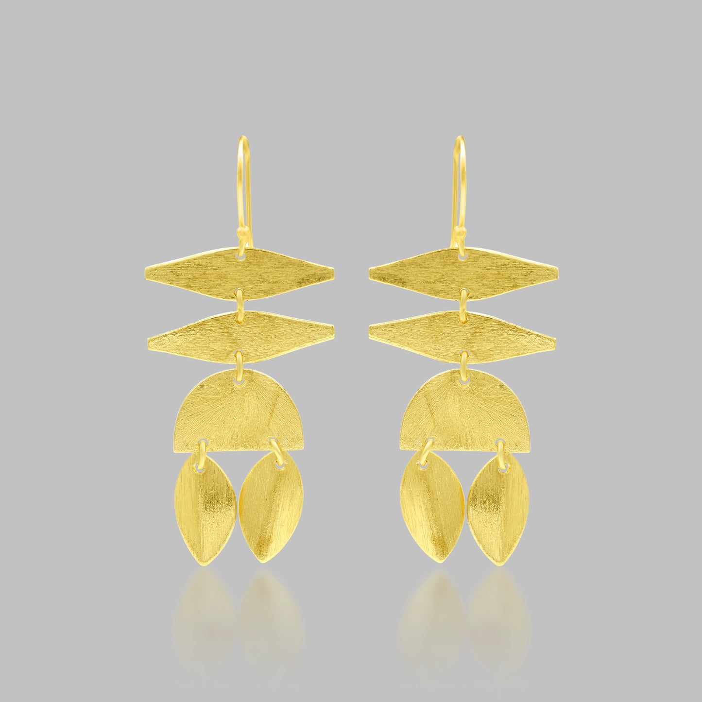 Geometrical Affair Hook Earrings