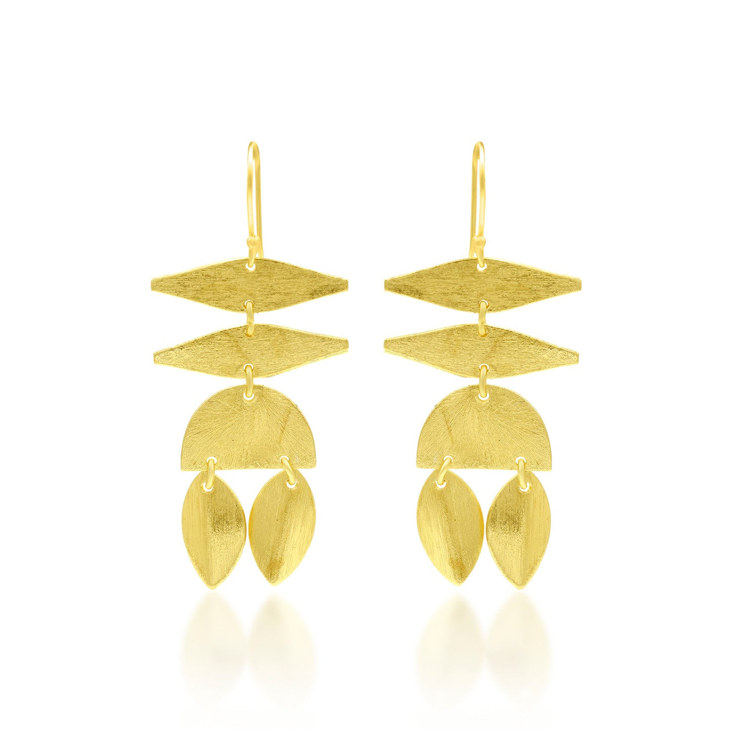 Geometrical Affair Hook Earrings