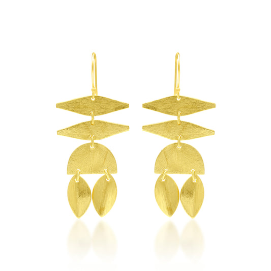 Geometrical Affair Hook Earrings