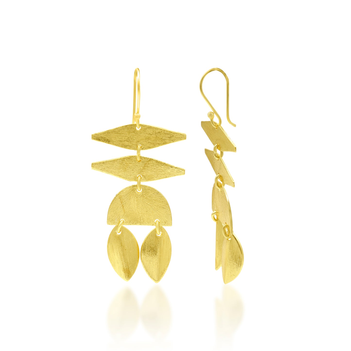 Geometrical Affair Hook Earrings