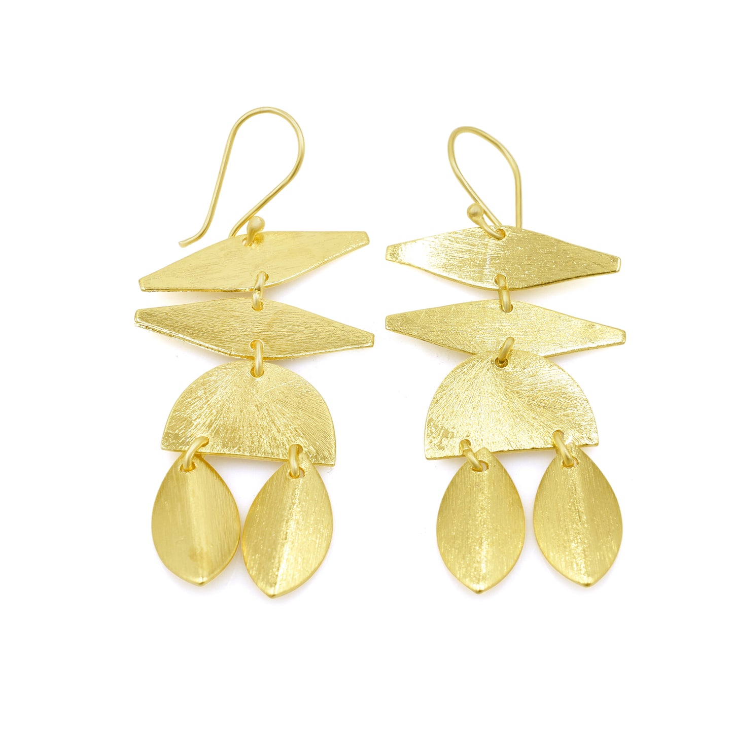 Geometrical Affair Hook Earrings