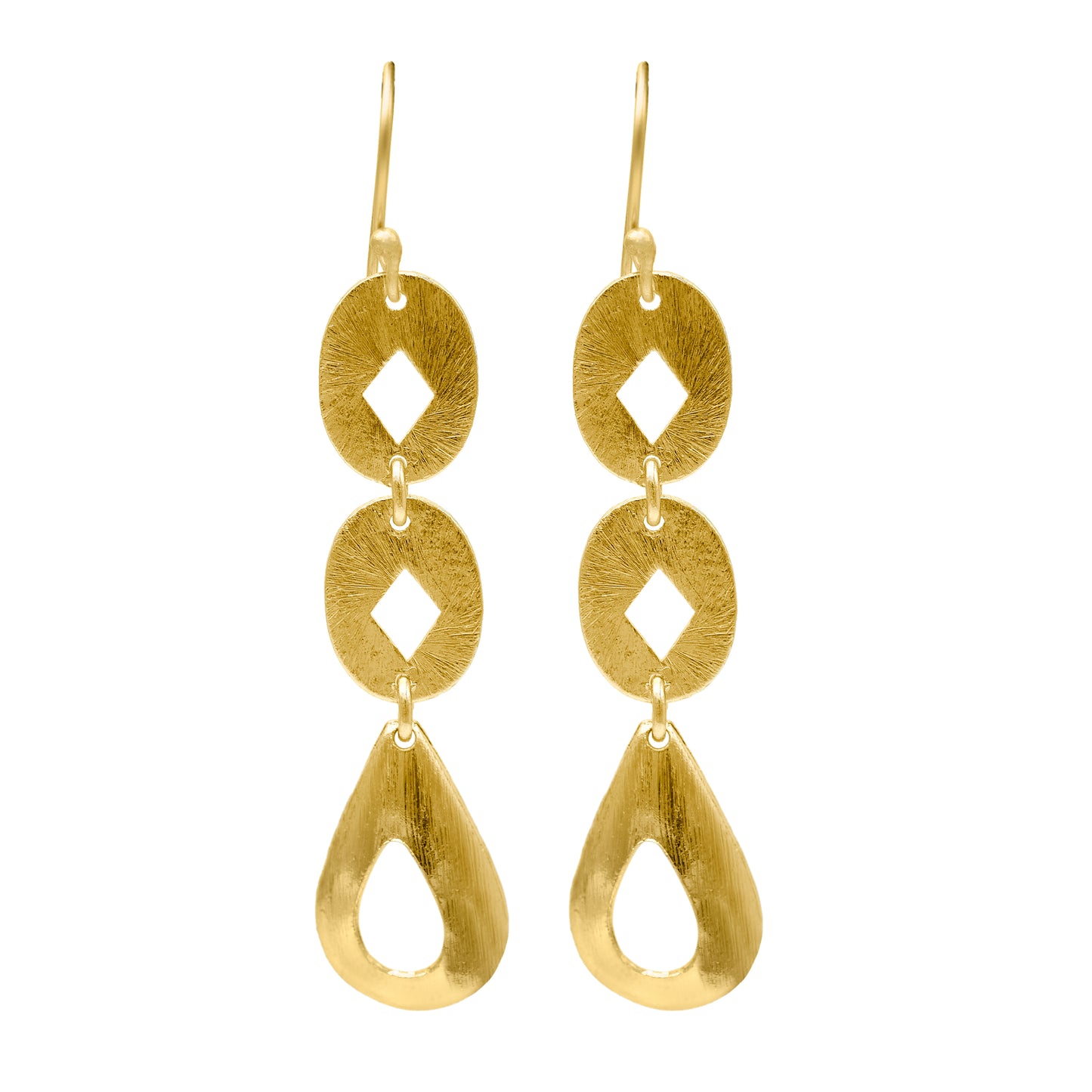 Abstract Arbor Hook Earrings