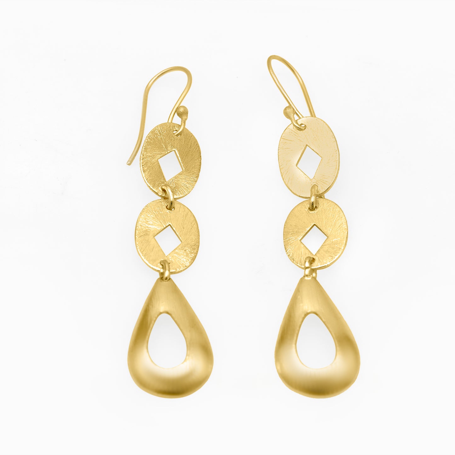 Abstract Arbor Hook Earrings