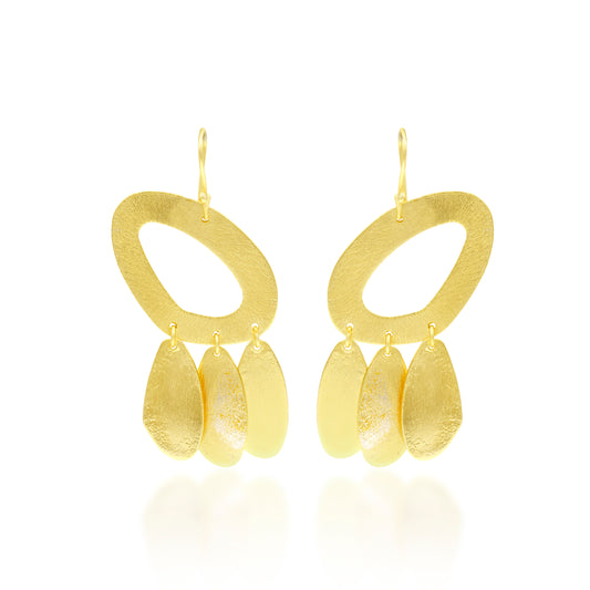 Golden Ballad Hook Earrings