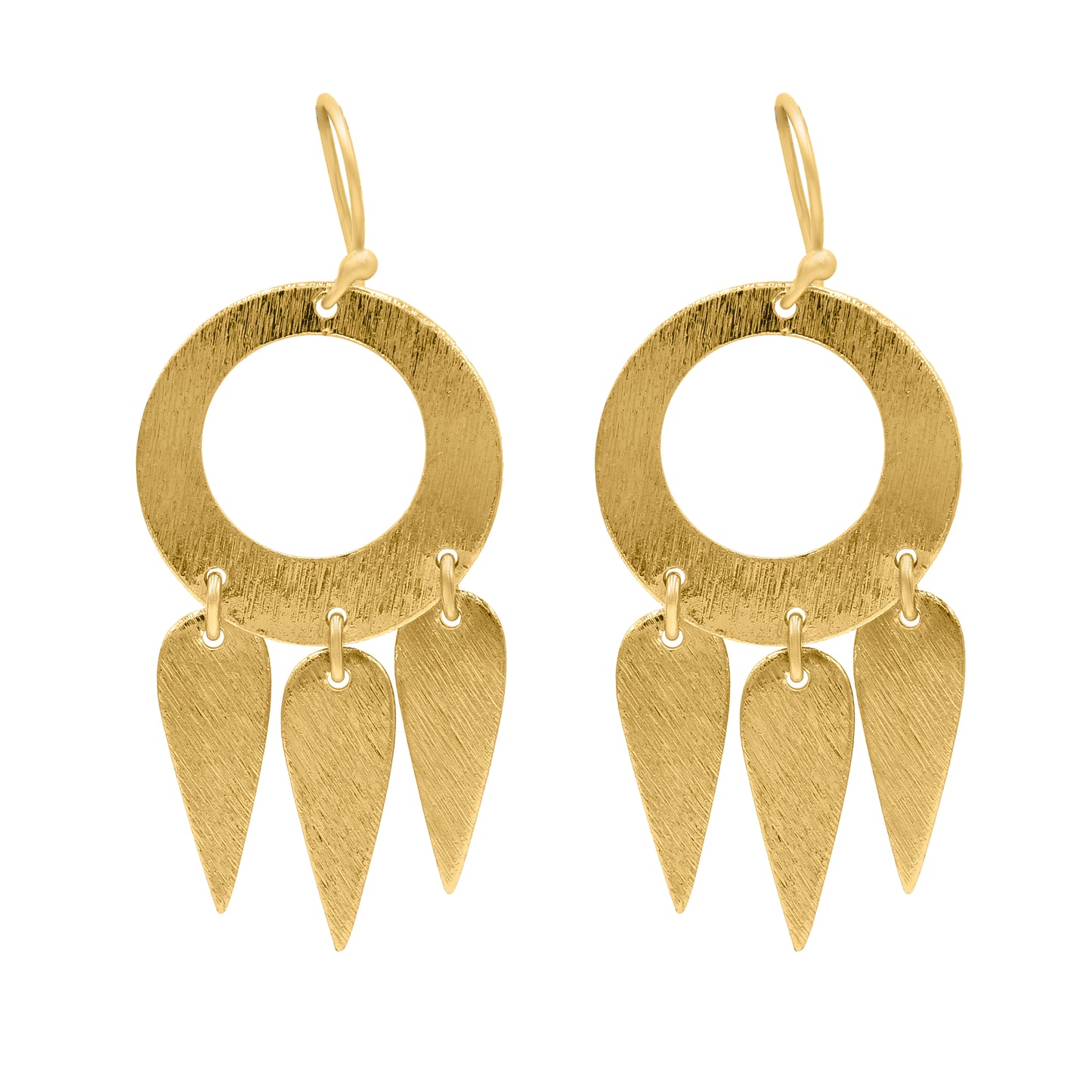 Wind Chime Hook Earrings