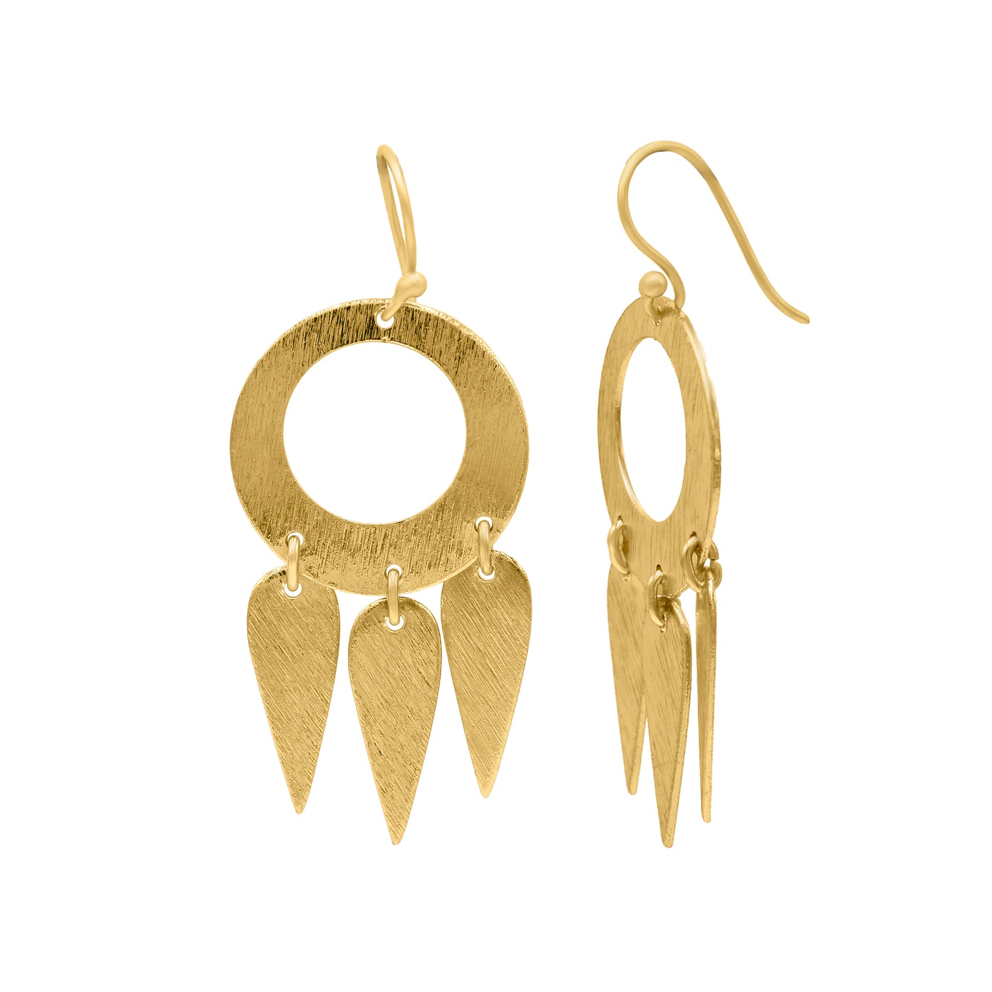 Wind Chime Hook Earrings