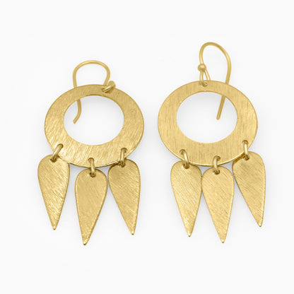 Wind Chime Hook Earrings